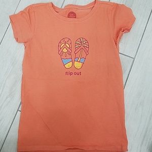 Girl's Life Is Good M(7-8) tshirt